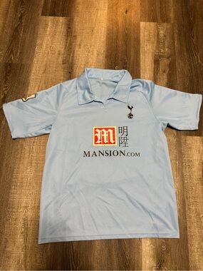 Tottenham Hotspur Light Blue Home Shirt with Barclays Patch